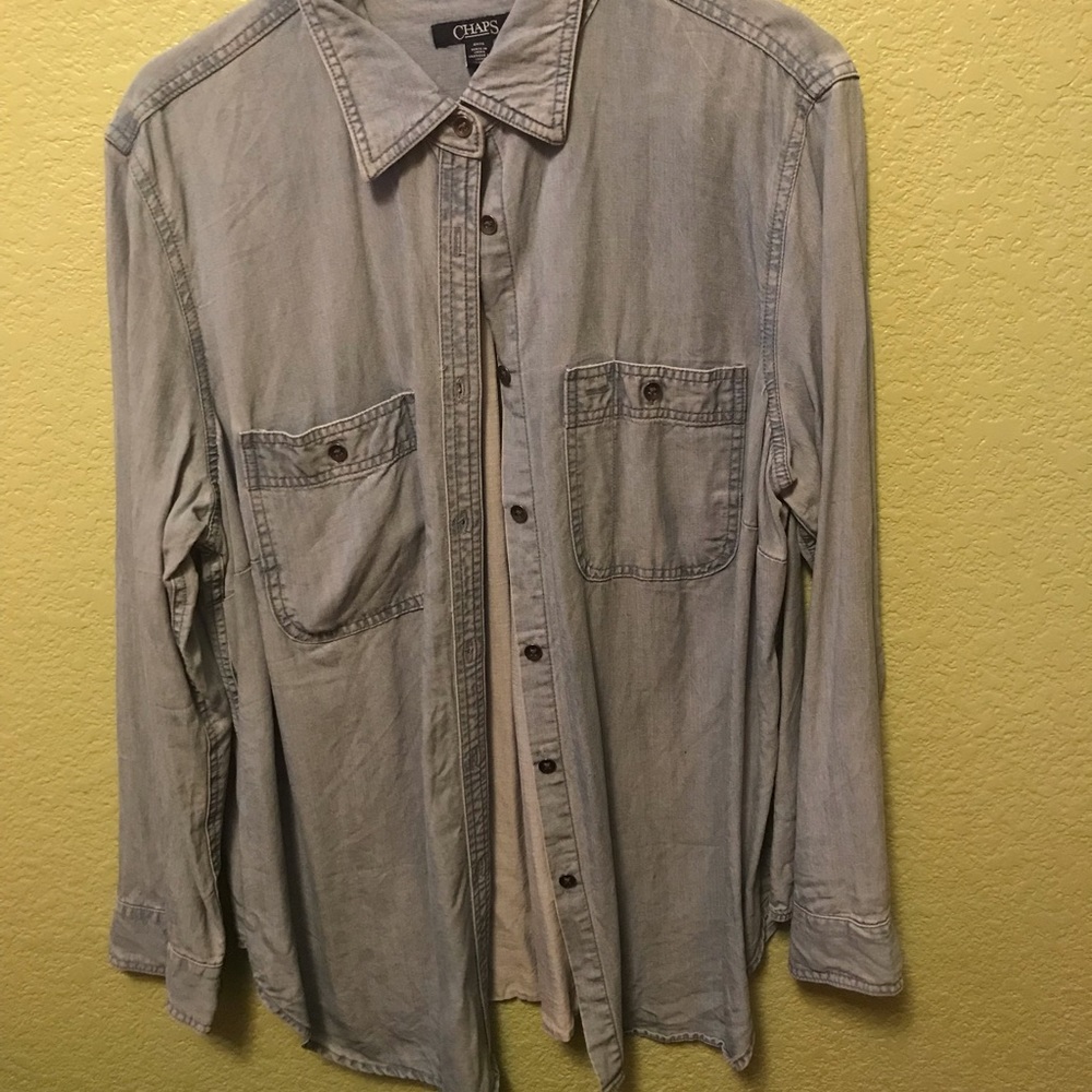 Chapa long sleeve jean shirt